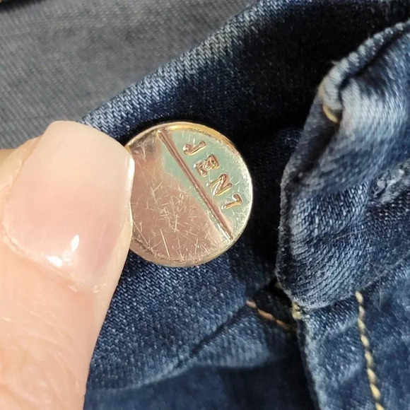 Jen7 Womens 10 Stretch Skinny Jeans Dark Wash‎ High Rise Casual Denim Daily - Picture 3 of 6